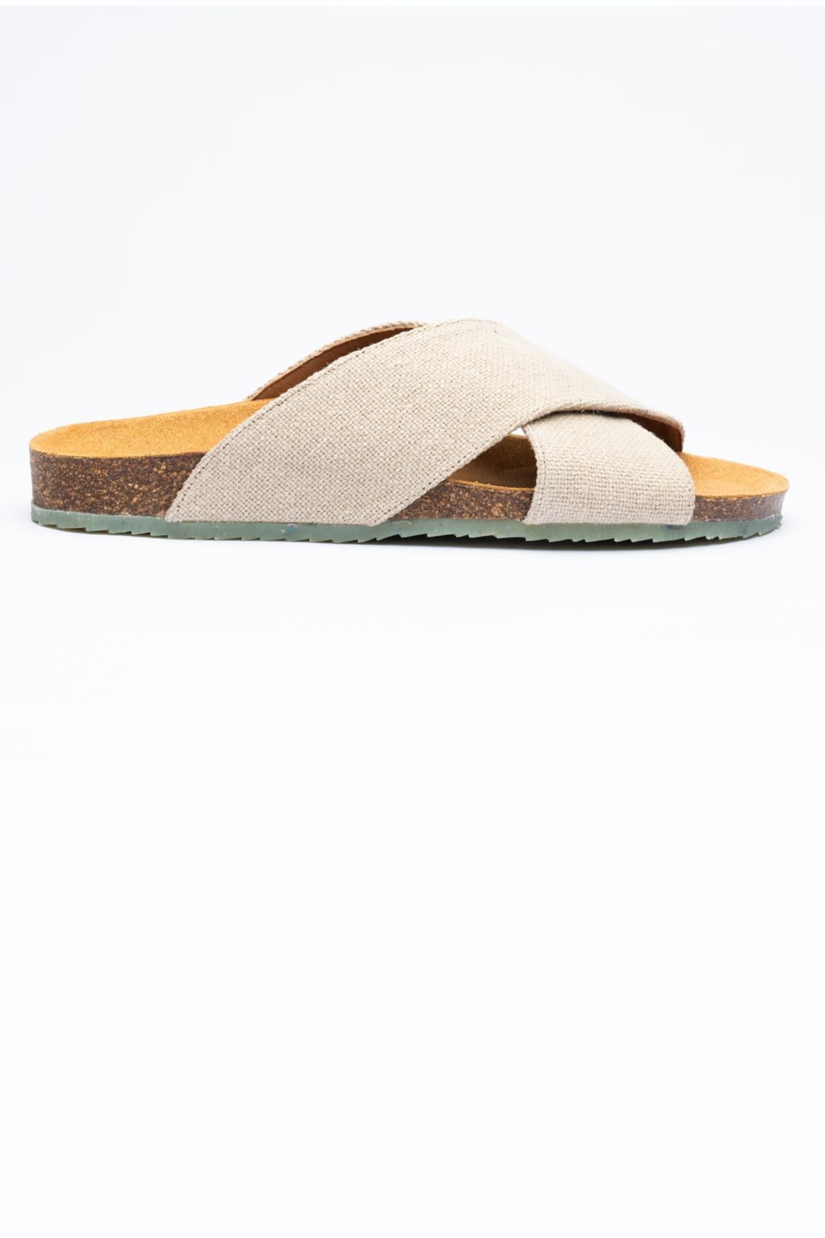 Zouri mannen vegan Sandalen Sun Linen Beige