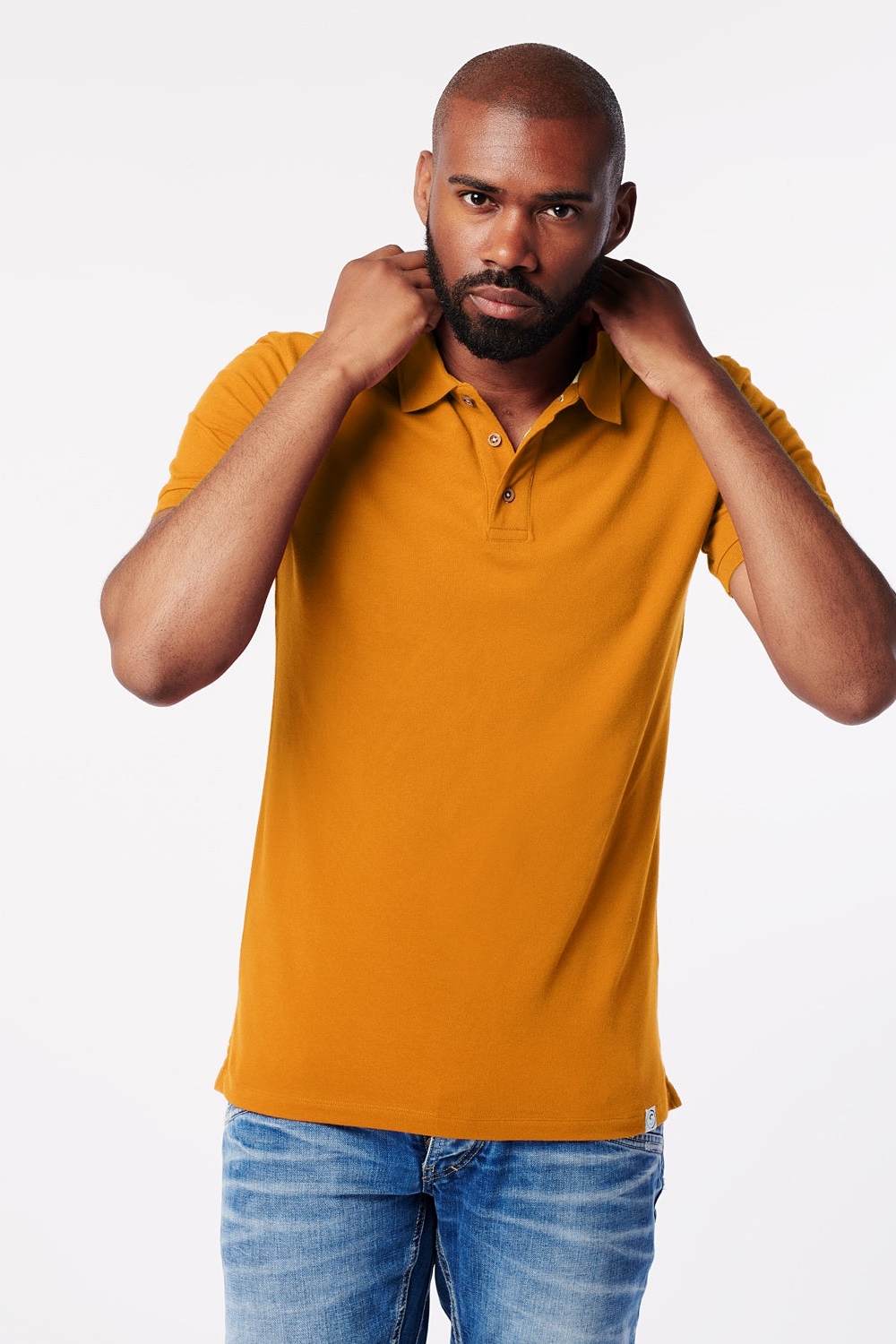 SKOT mannen vegan Polo Fire Oranje