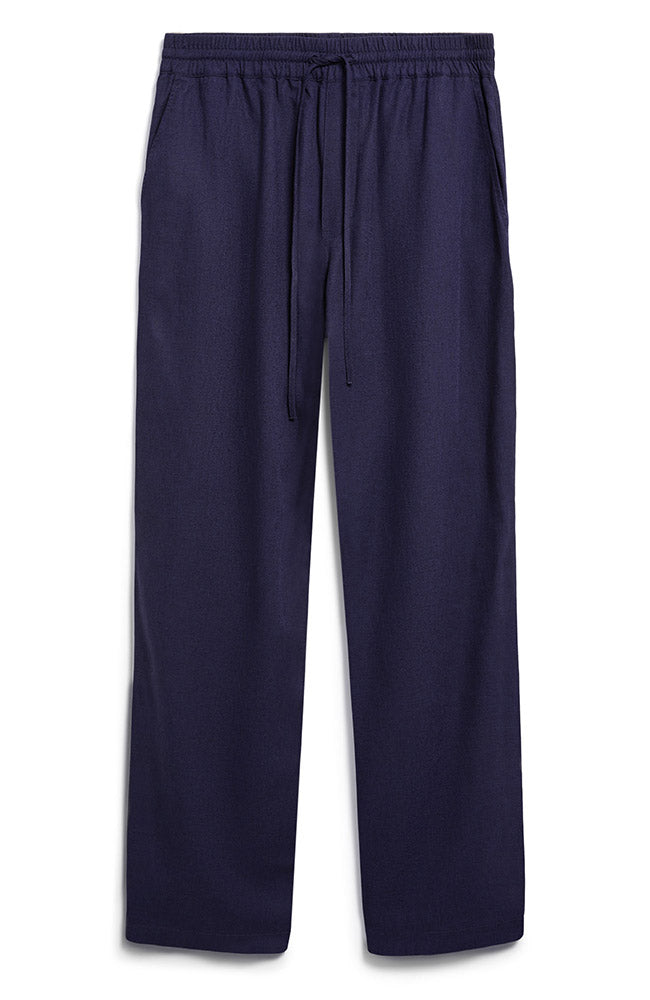 ARMEDANGELS mannen vegan Broek Lukaa Getint Marineblauw