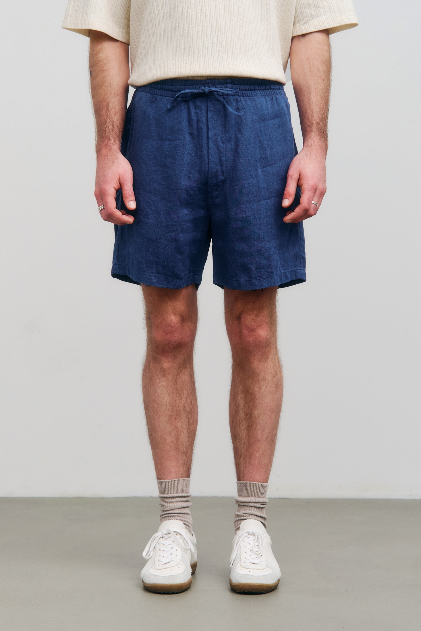 Rotholz mannen vegan Shorts Oceaanblauw
