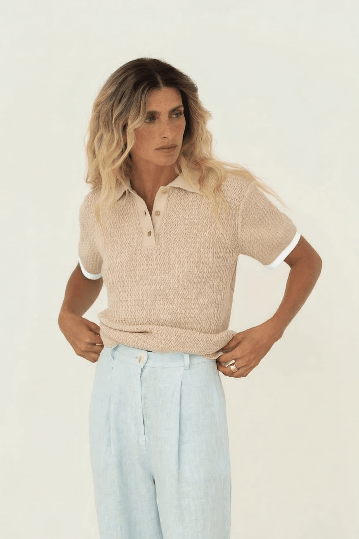 NÃ¤z  Polo Lilly Beige