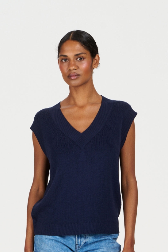 KOMODO  Vest Sander Marineblauw