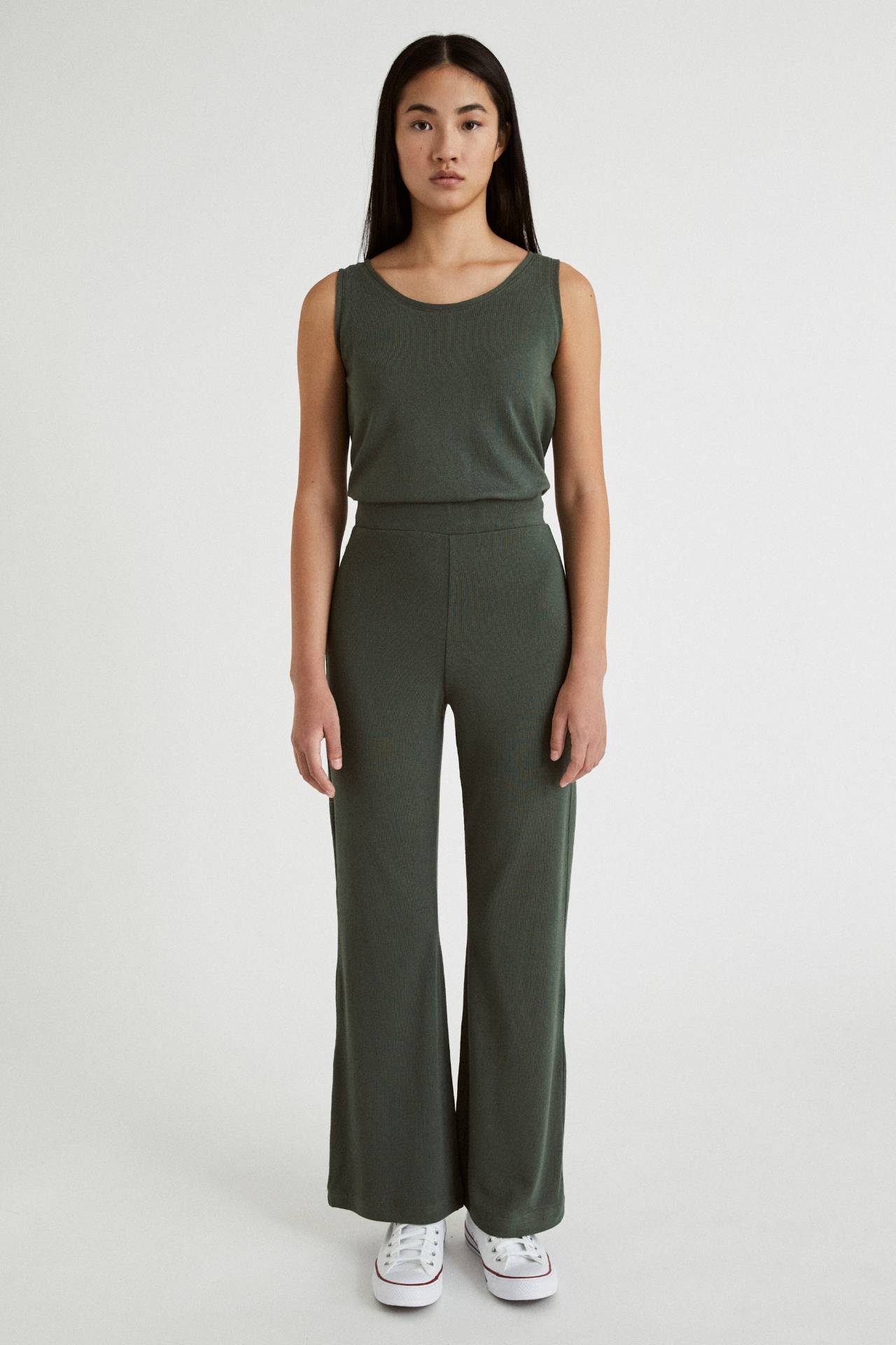 Infinitdenim  Gebreide Broek Circulair Groen