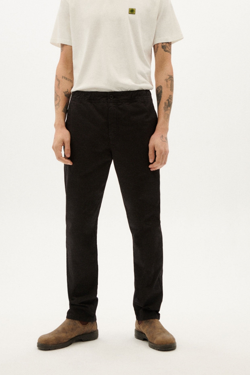 Thinking MU mannen vegan Zwarte Reisbroek