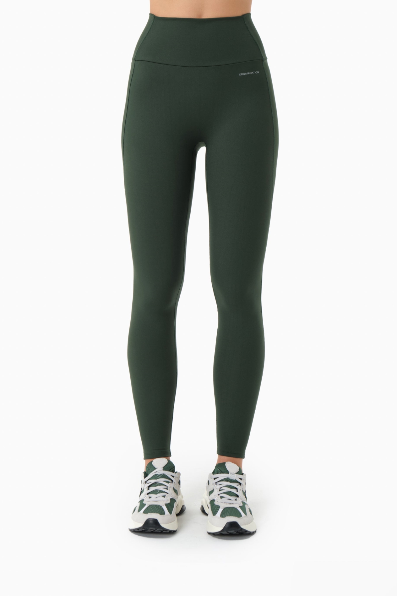 ORGANICATION  Legging High Waist Linnda Amazonas Groen