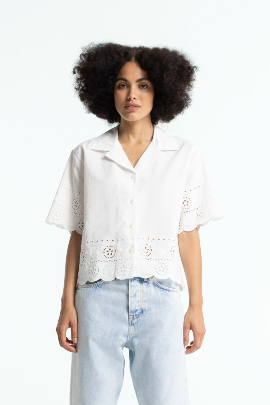 Kings of Indigo  Blouse Ryanna Wit