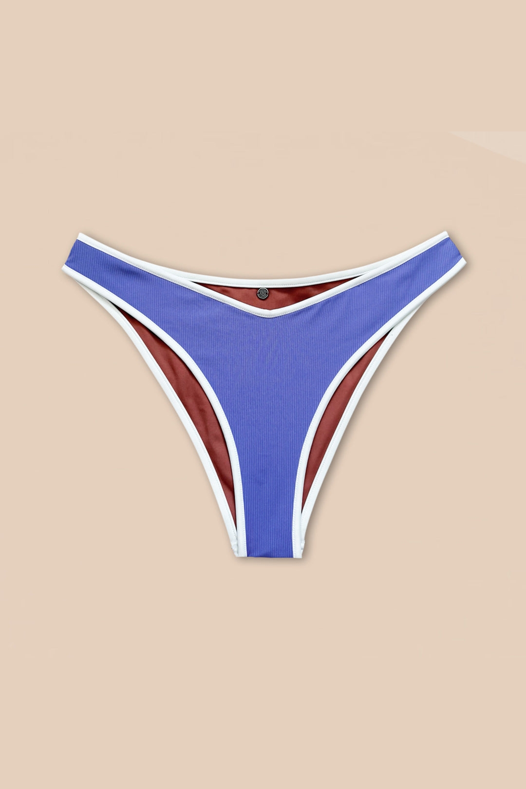 Woodlike  Bikinibroekje Reversible Contour Cheeky Rose Bruin / Lila