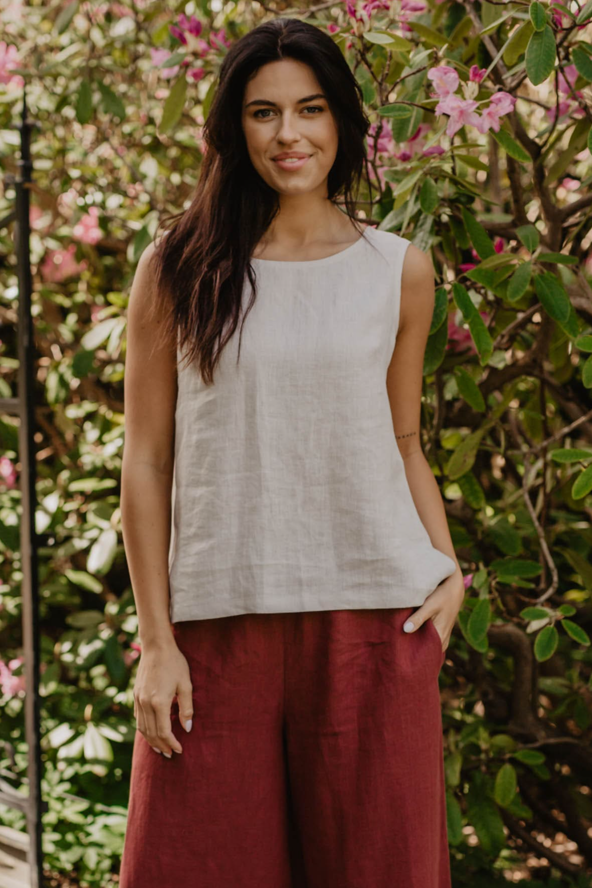 AmourLinen  Top Klassieke Colette CrÃ¨me