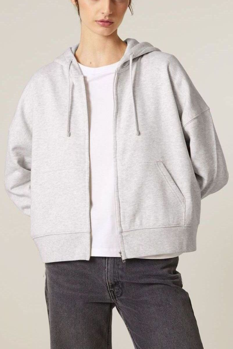 UNIPOLAR Dames Hoodie - Idai Cool Heather Grey