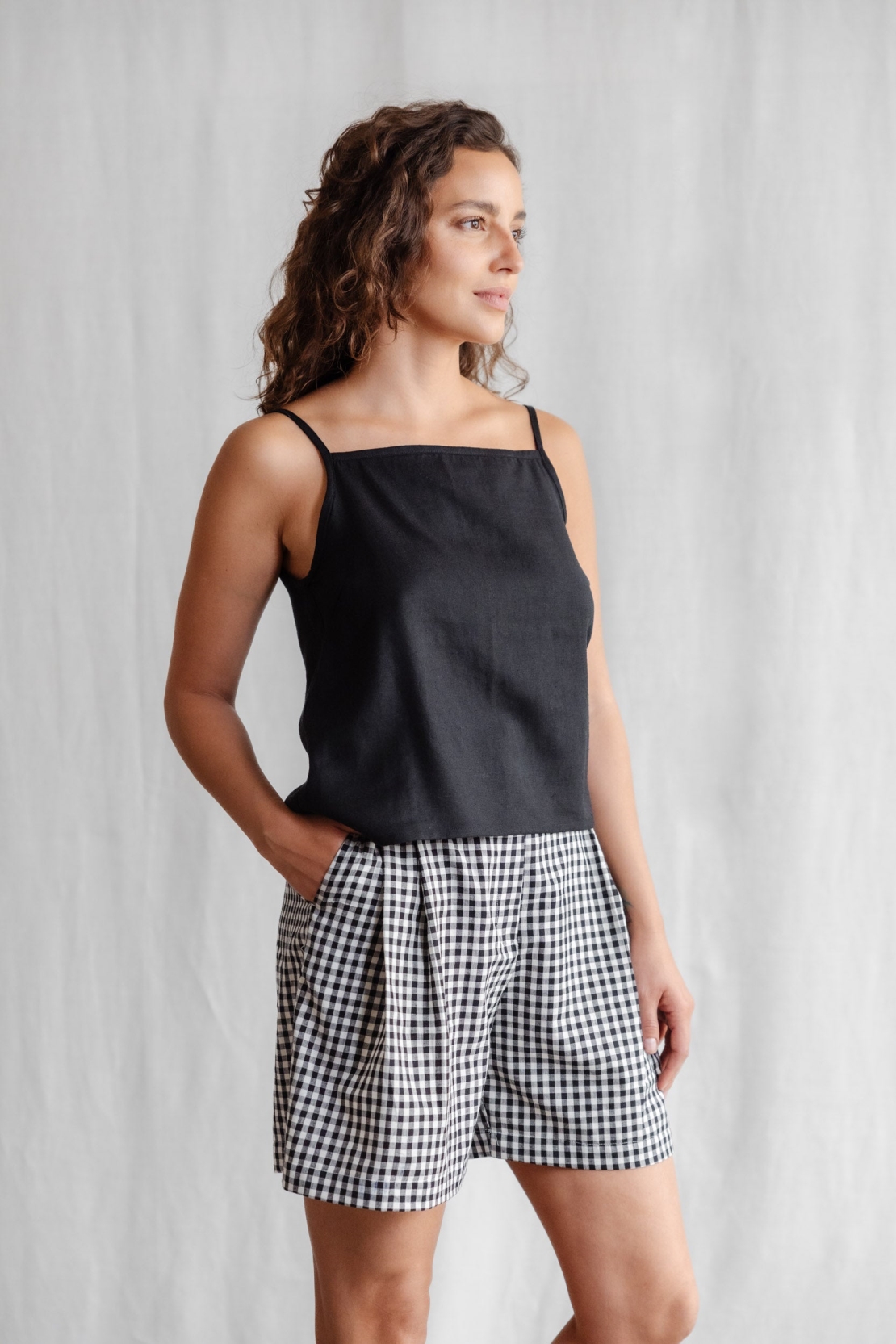 Jyoti Fair Works Leela Tanktop Zwart