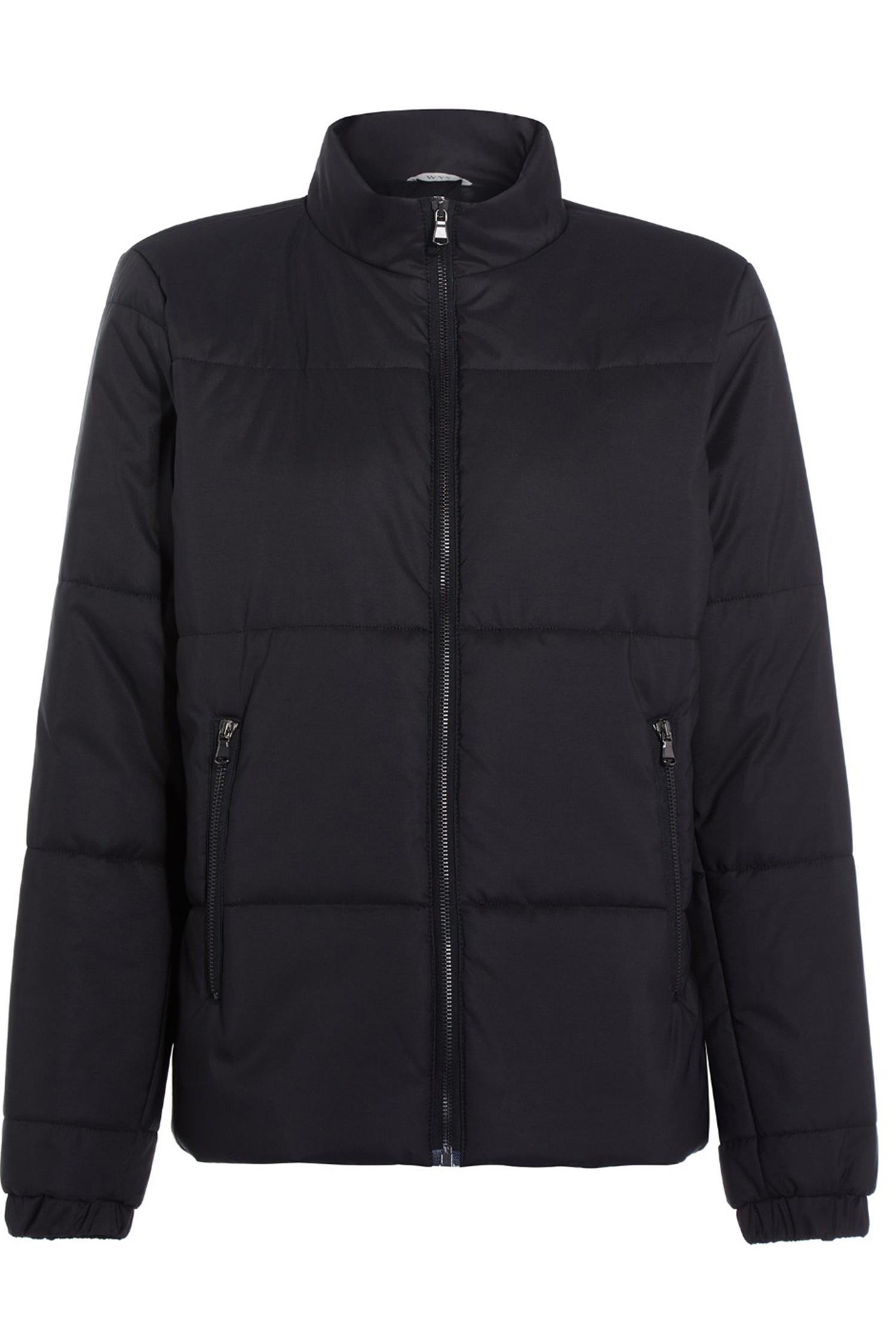 Will's Vegan Store  Puffer Jas Zwart