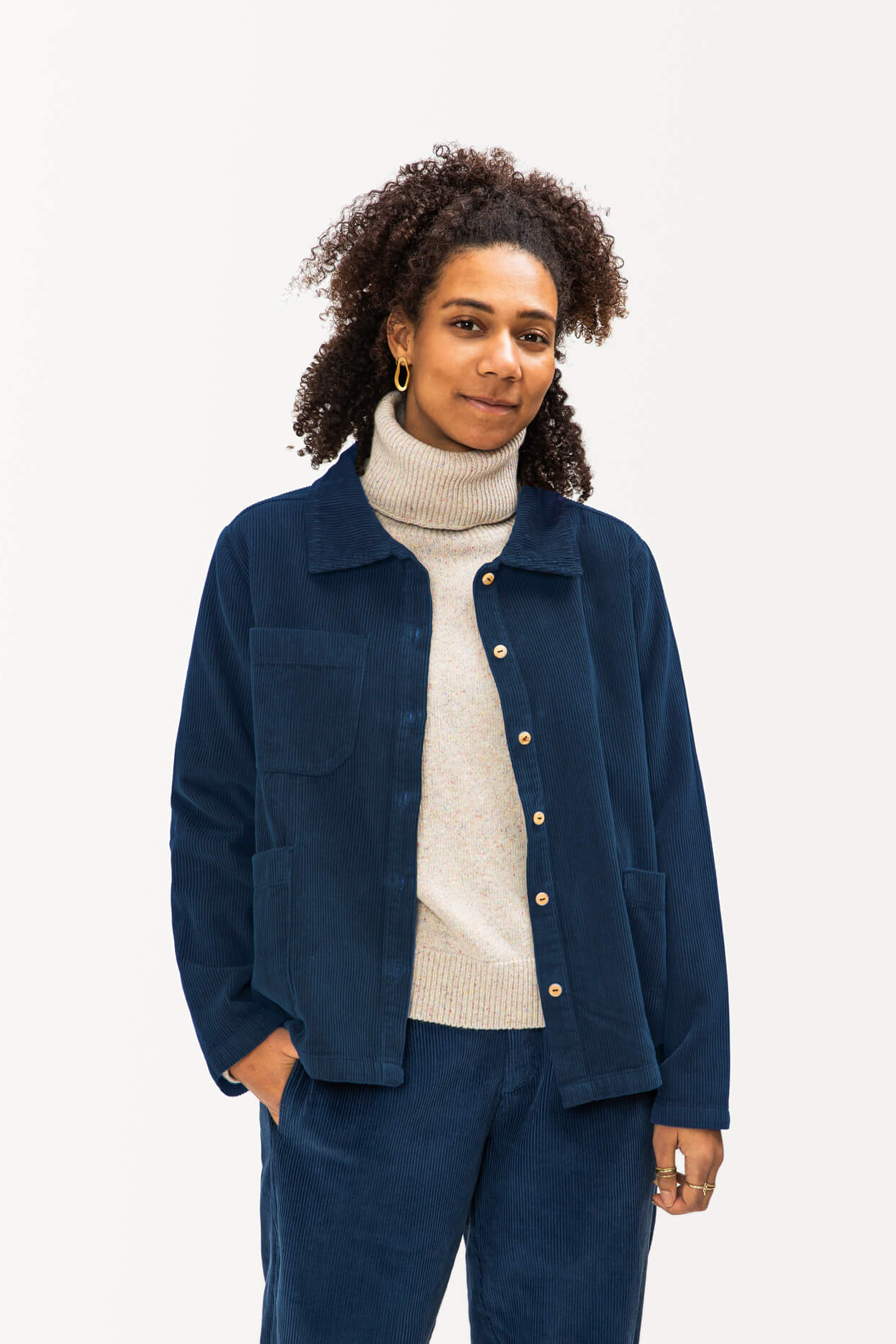 MATONA  Jas Classic Anchor Blauw