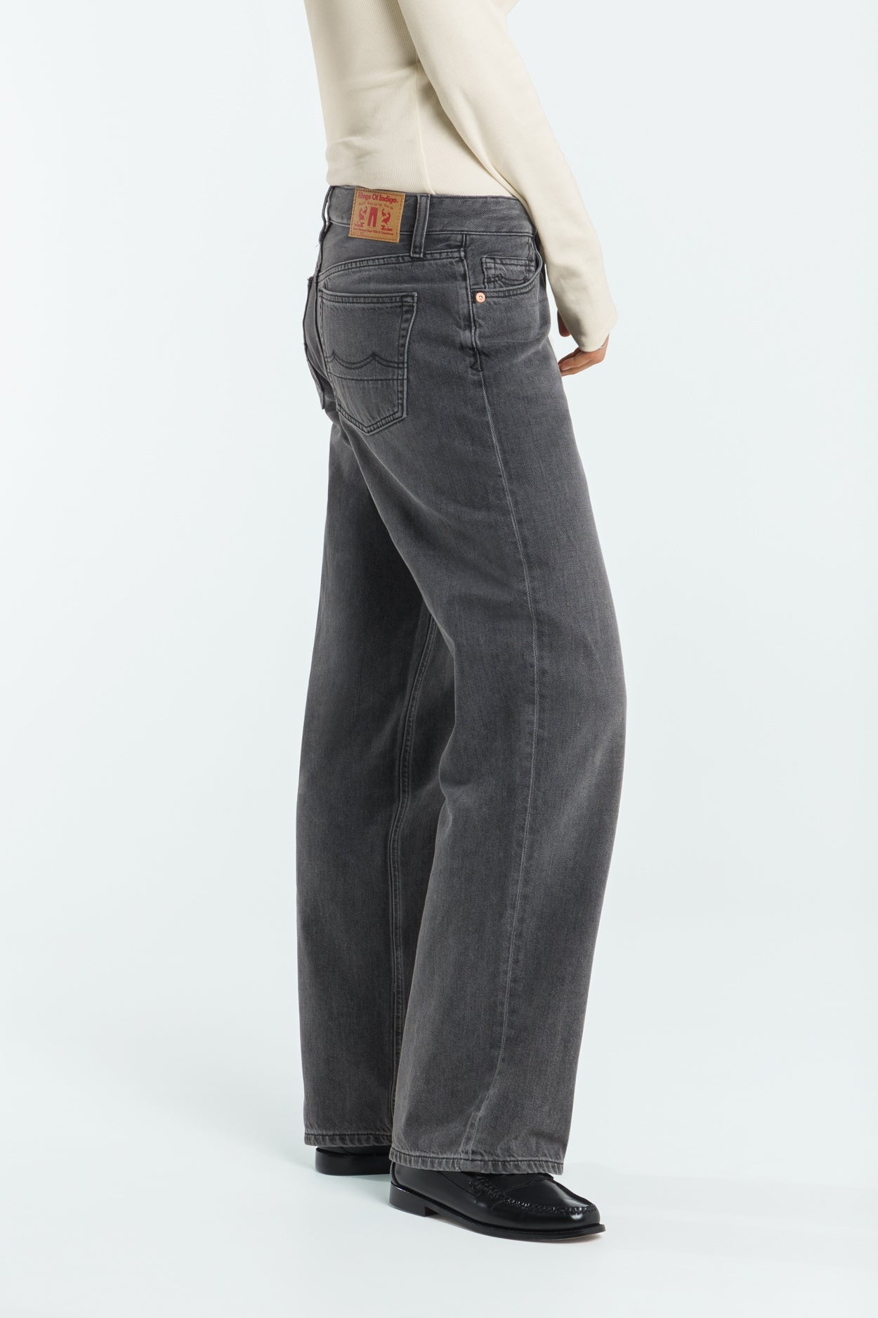 Kings of Indigo Joan Pony Od Jeans - Zwart