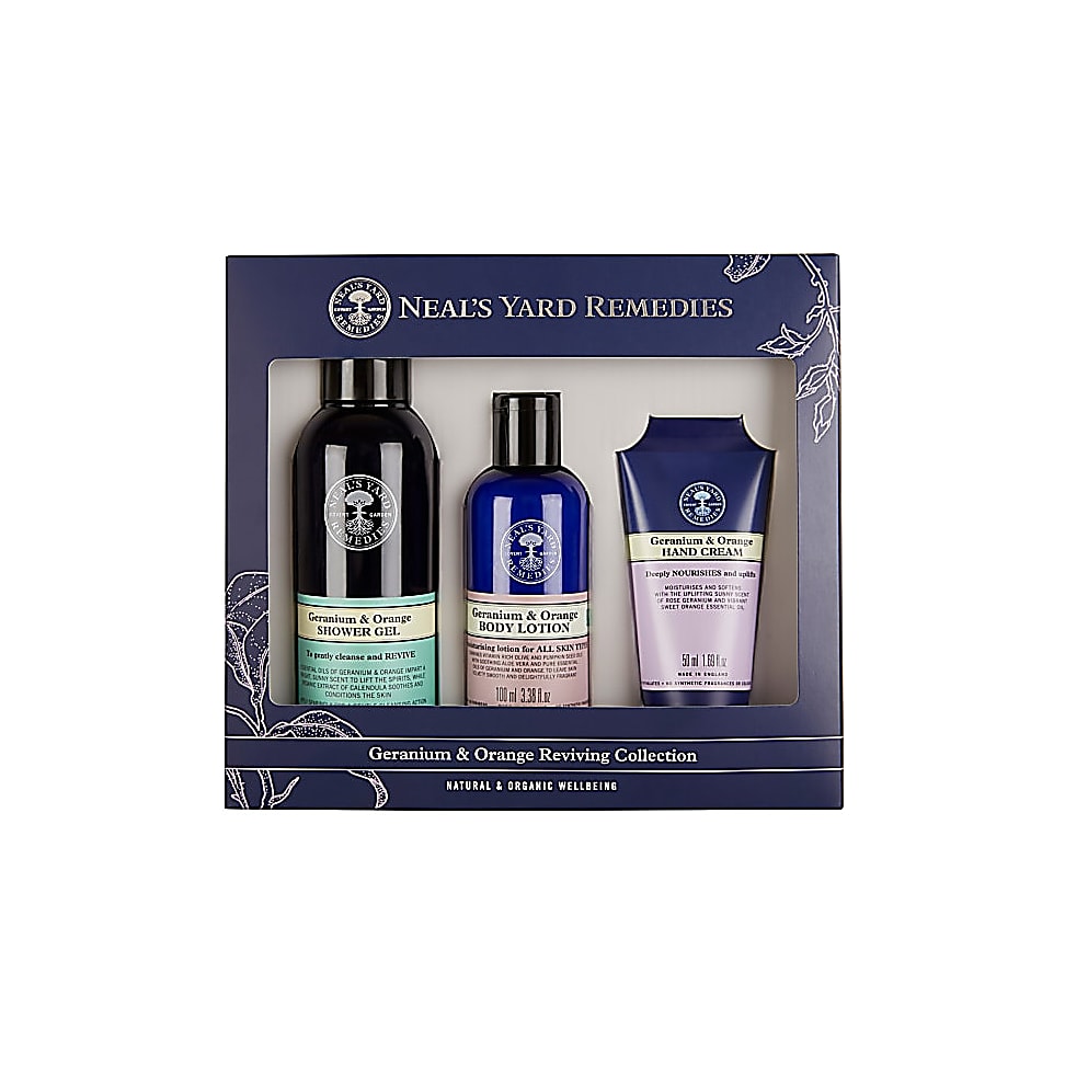 Neal's Yard Remedies Geranium & Sinaasappel Cadeau Set