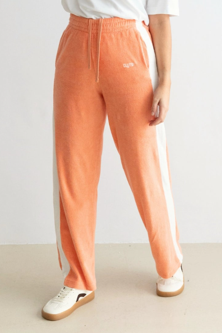 Clotsy mannen vegan Joggingbroek Abrikoos