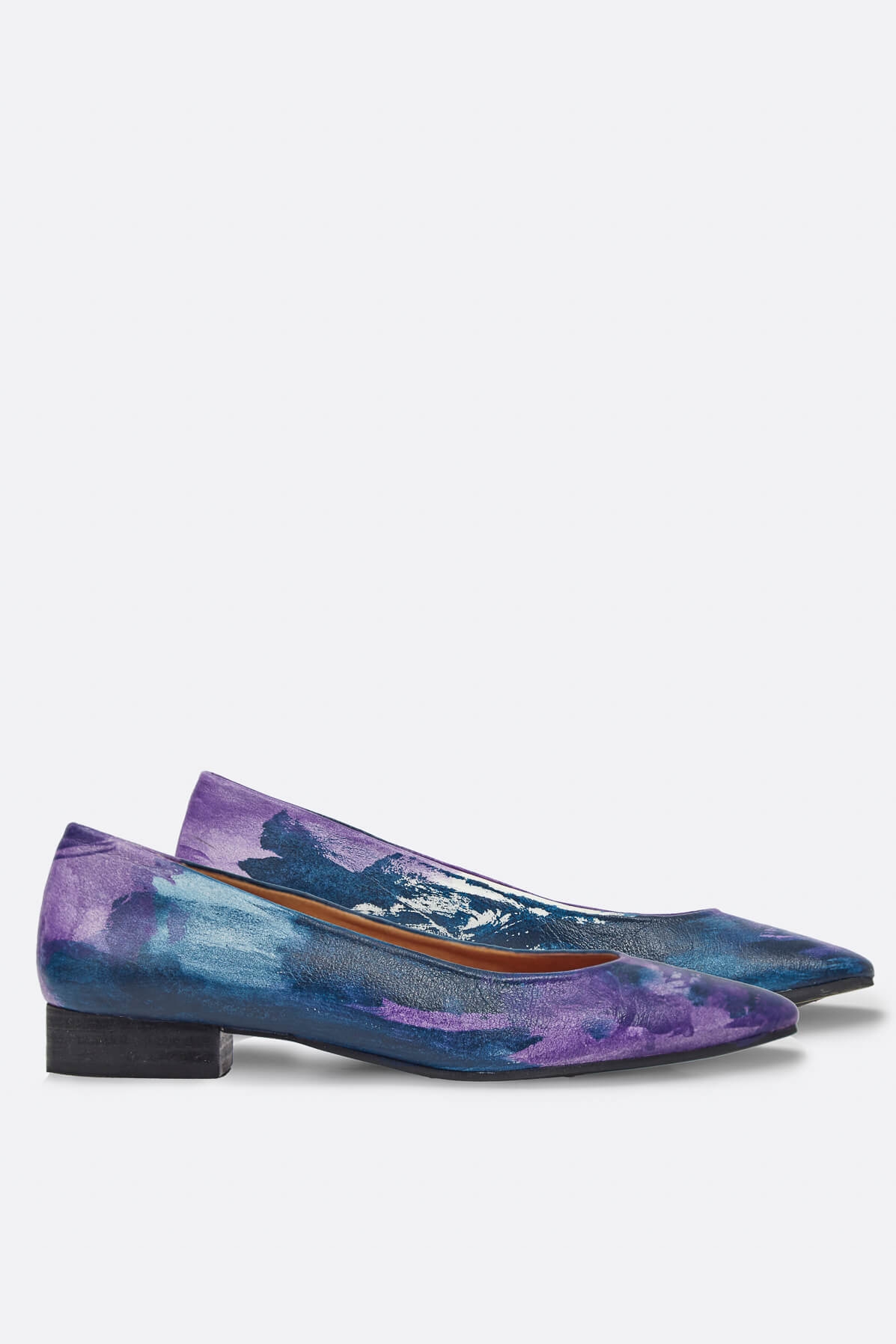 Momoc  Ballerina's Handgeschilderde Blauwe Hemel