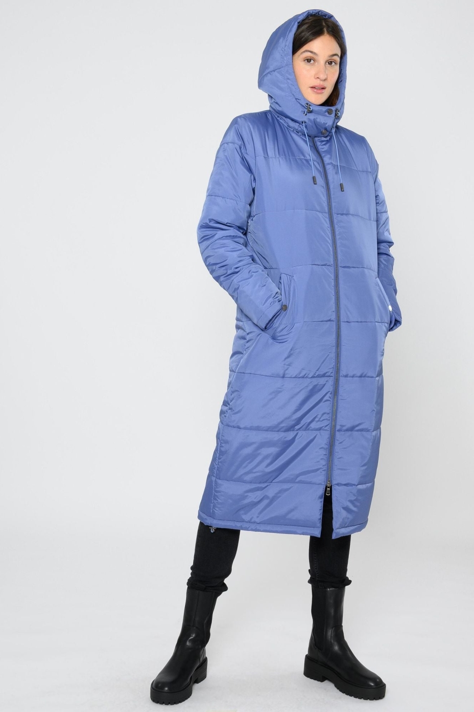 ThokkThokk  Parka Long Marlijn Blauw