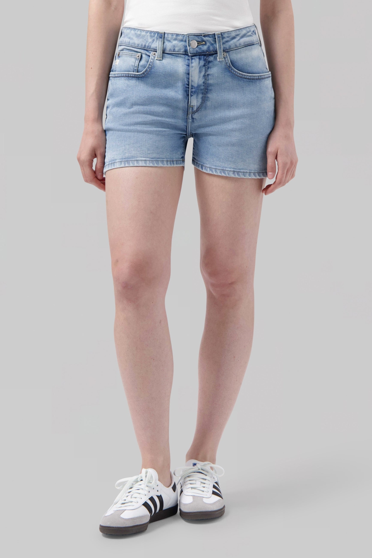 MUD Jeans  Korte Broek Shorty Stone Vintage