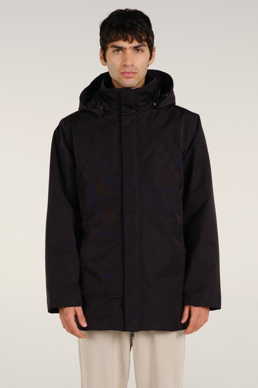 Embassy of Bricks and Logs mannen vegan Hondo Parka Zwart