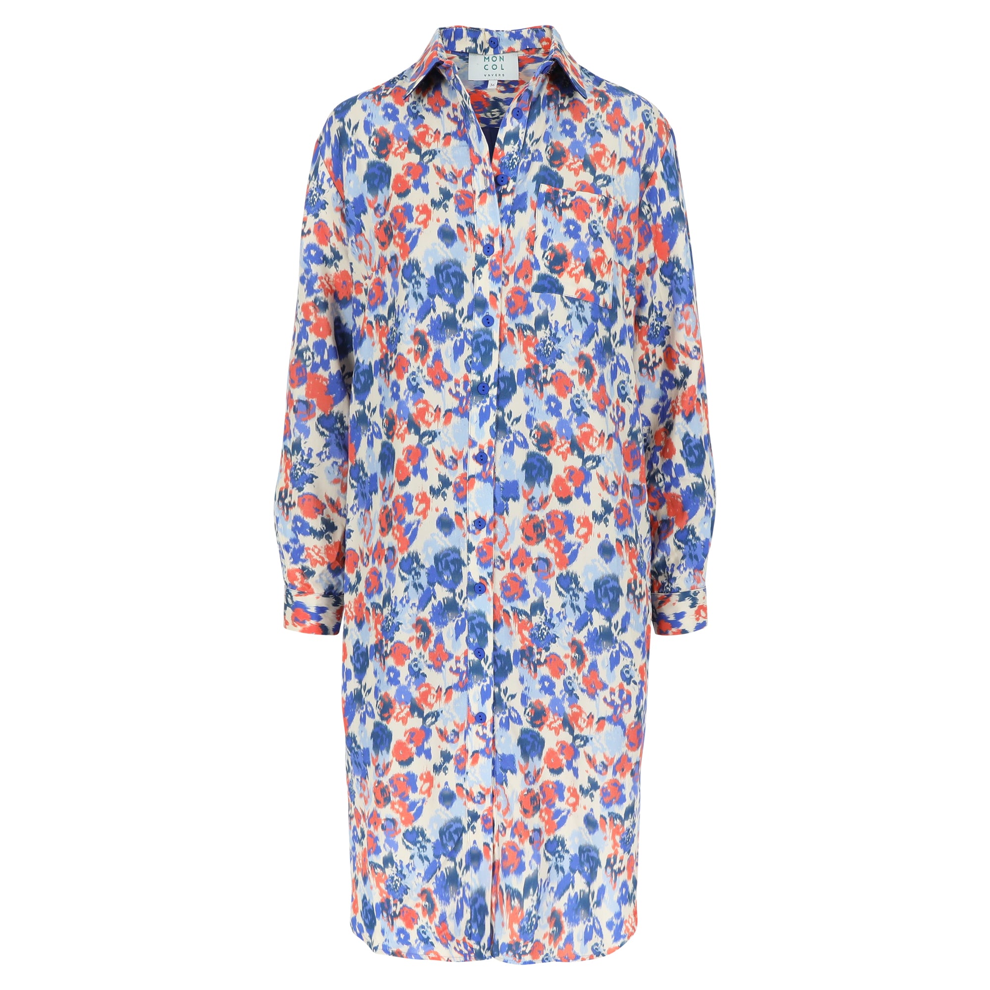 Eclipse Dress Color print lyocell