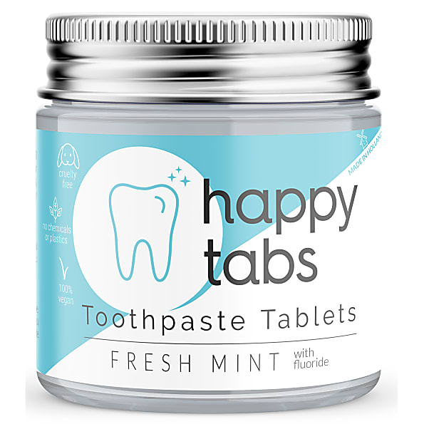 Happy Tabs Tandpasta Tabletten Munt fluoride