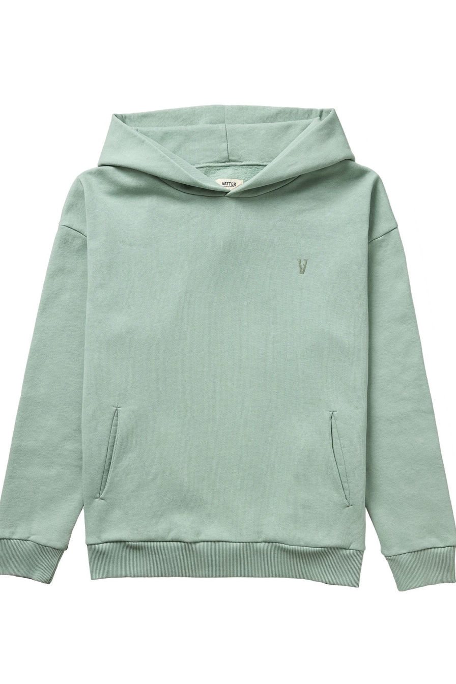 VATTER mannen vegan Hoodie Mellow Mika Ijsberg Groen