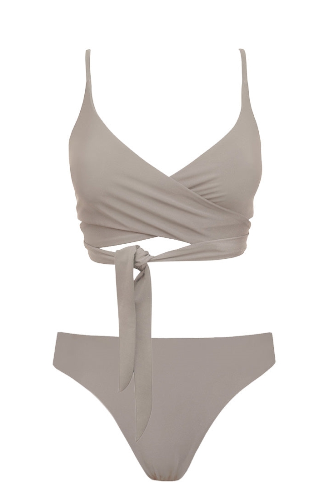 Anekdot  Lin + Skyline Slim Bikini Set MozaÃ¯ek Beige