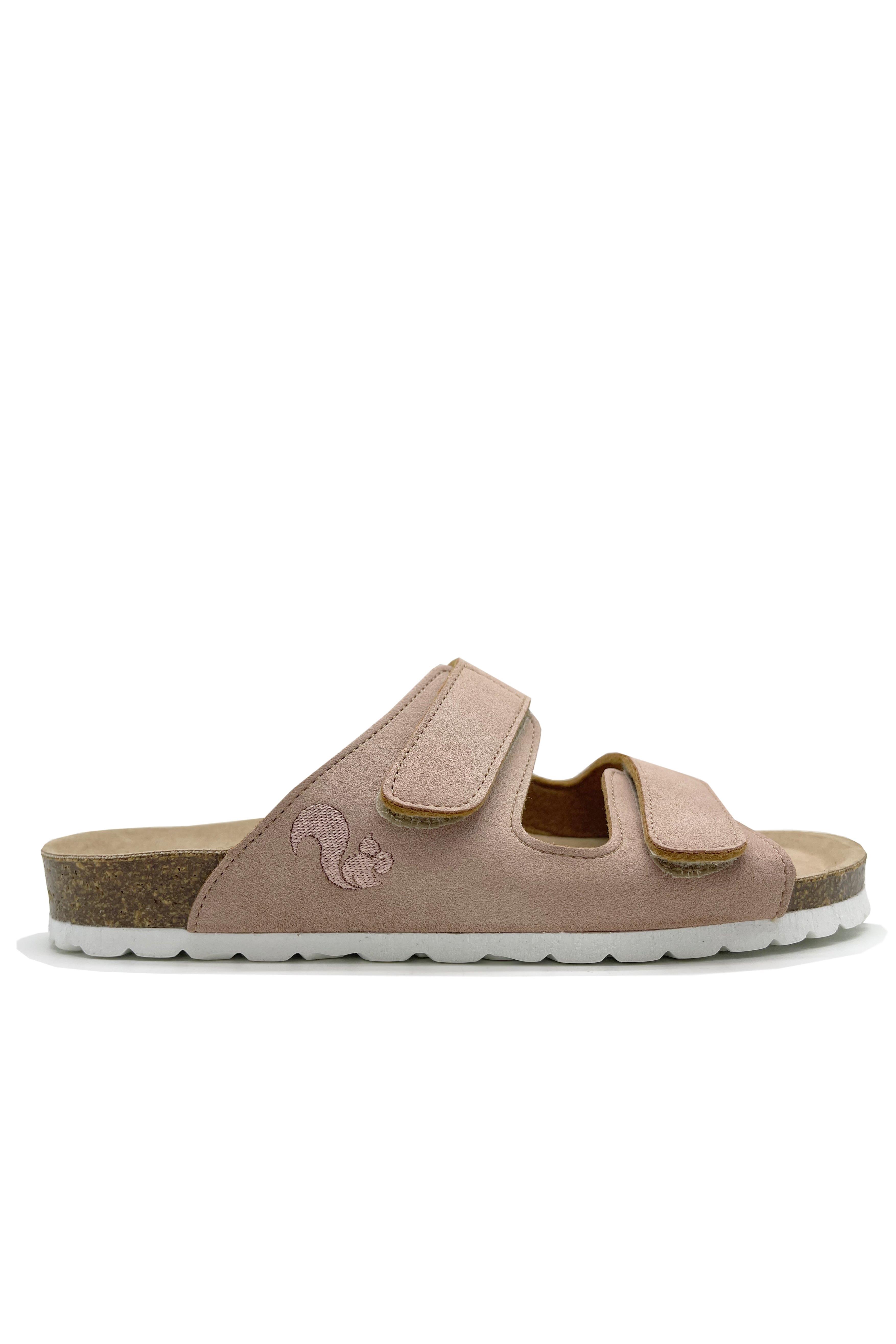 thies 1856 mannen vegan Slippers Velcro Roze