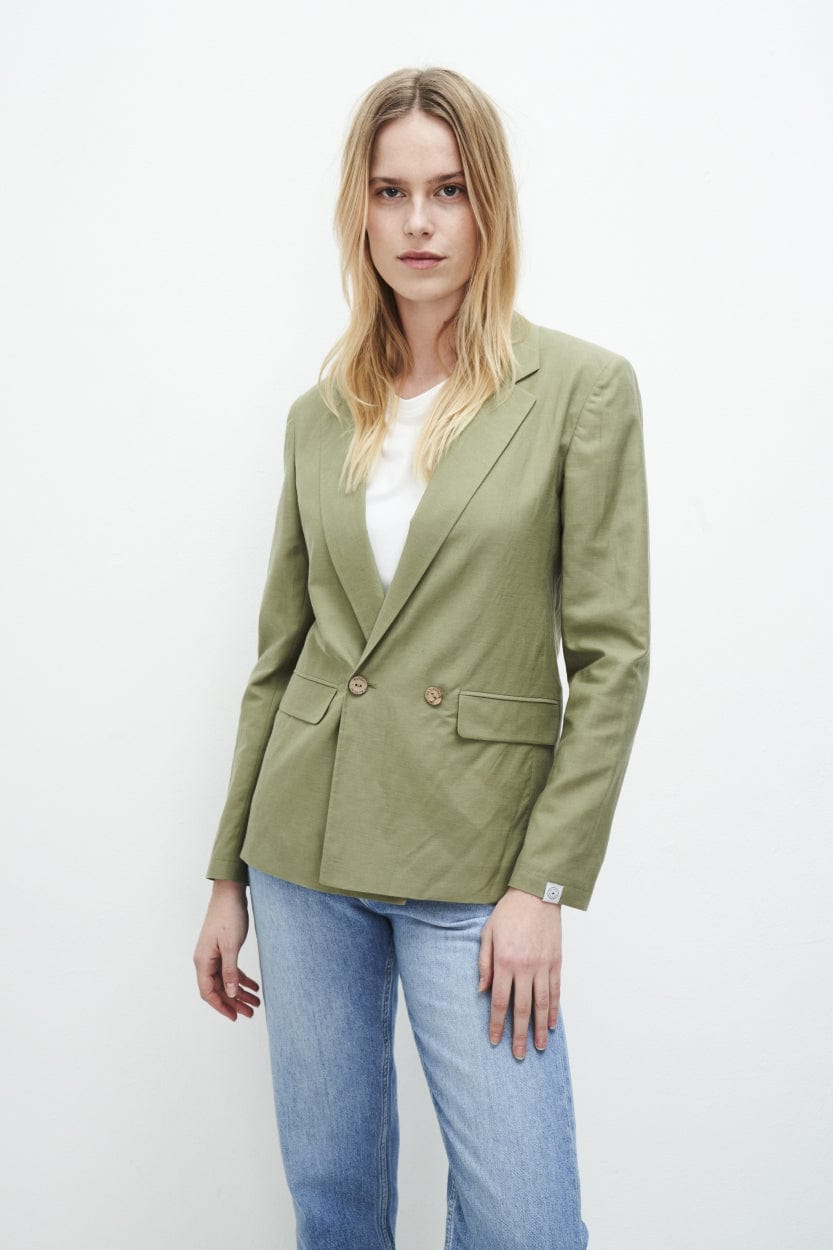 Kuyichi  Blazer Scarlett Legergroen