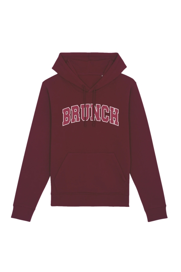 Oat Milk Club  Hoodie Brunch Bordeauxrood