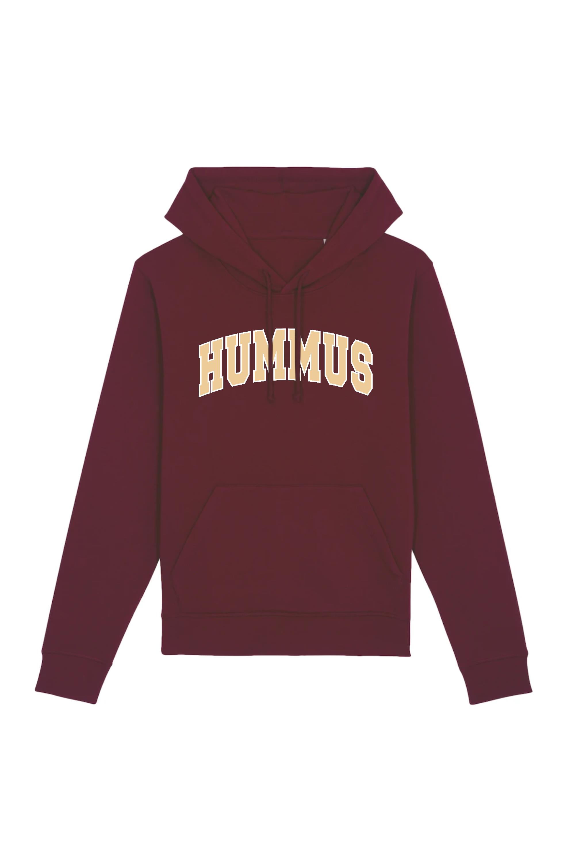 Oat Milk Club  Hoodie Hummus Bordeaux Rood