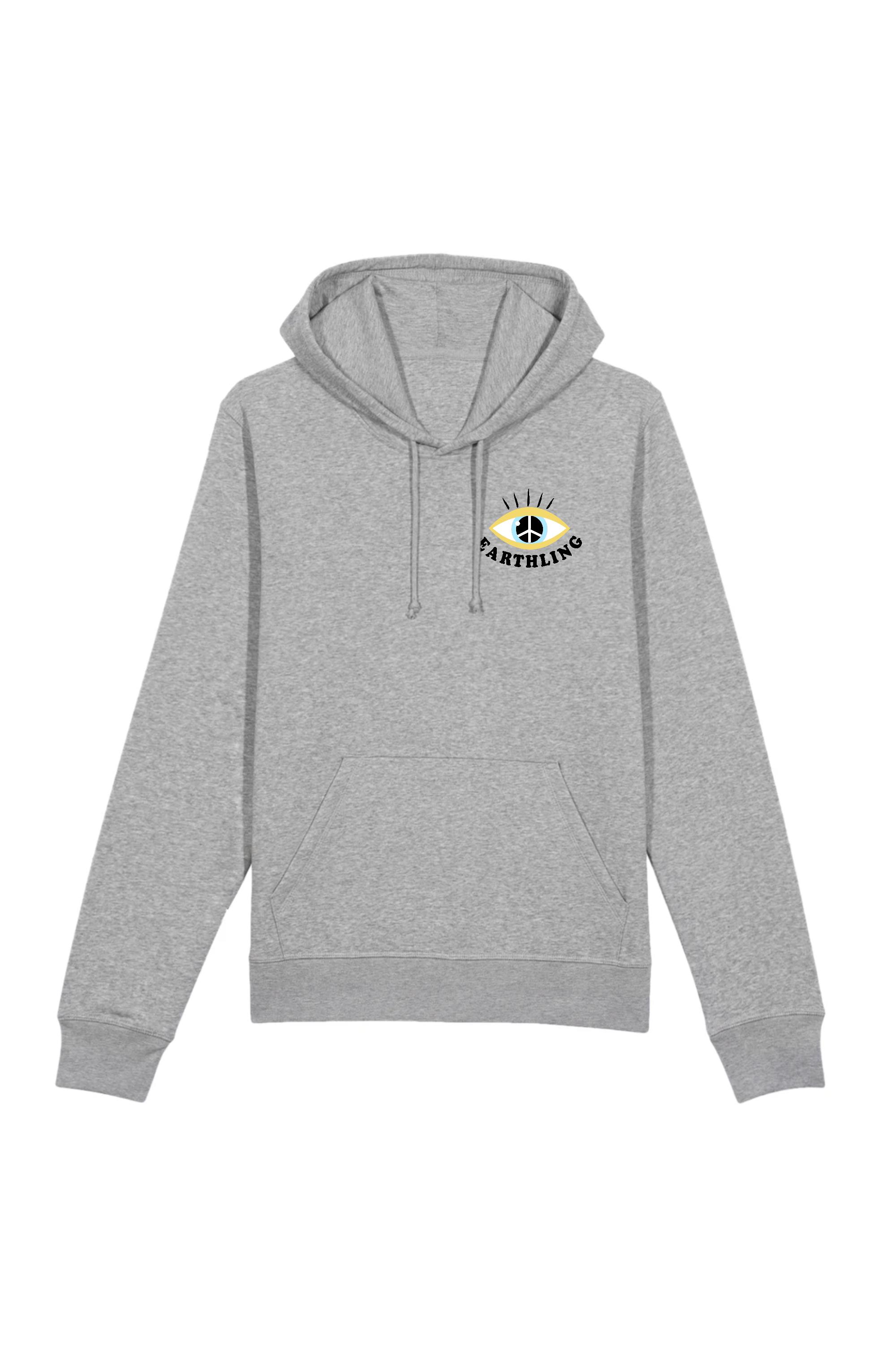 Oat Milk Club  Earthling - Biologisch Katoen Hoodie Grijs