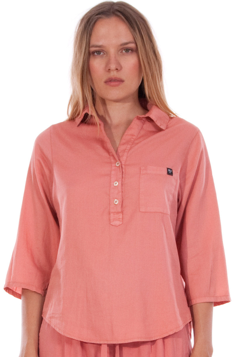 RAVENS VIEW IBIZA  Shirt Ilona Clay Rood