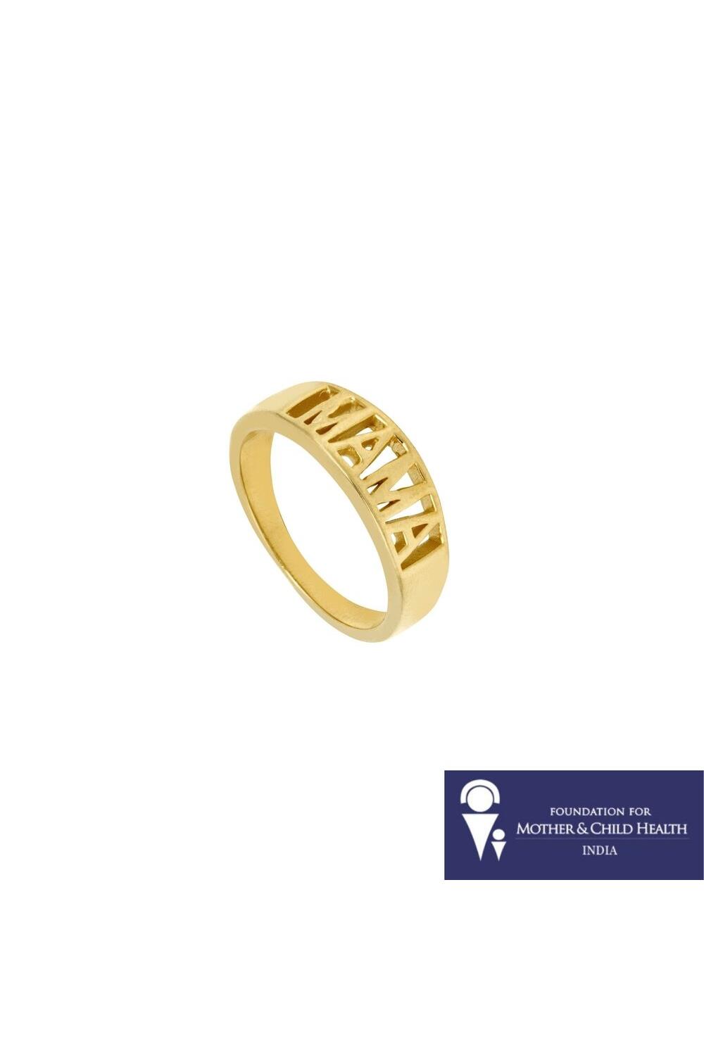 Loft and Daughter  Ring Mama Goud