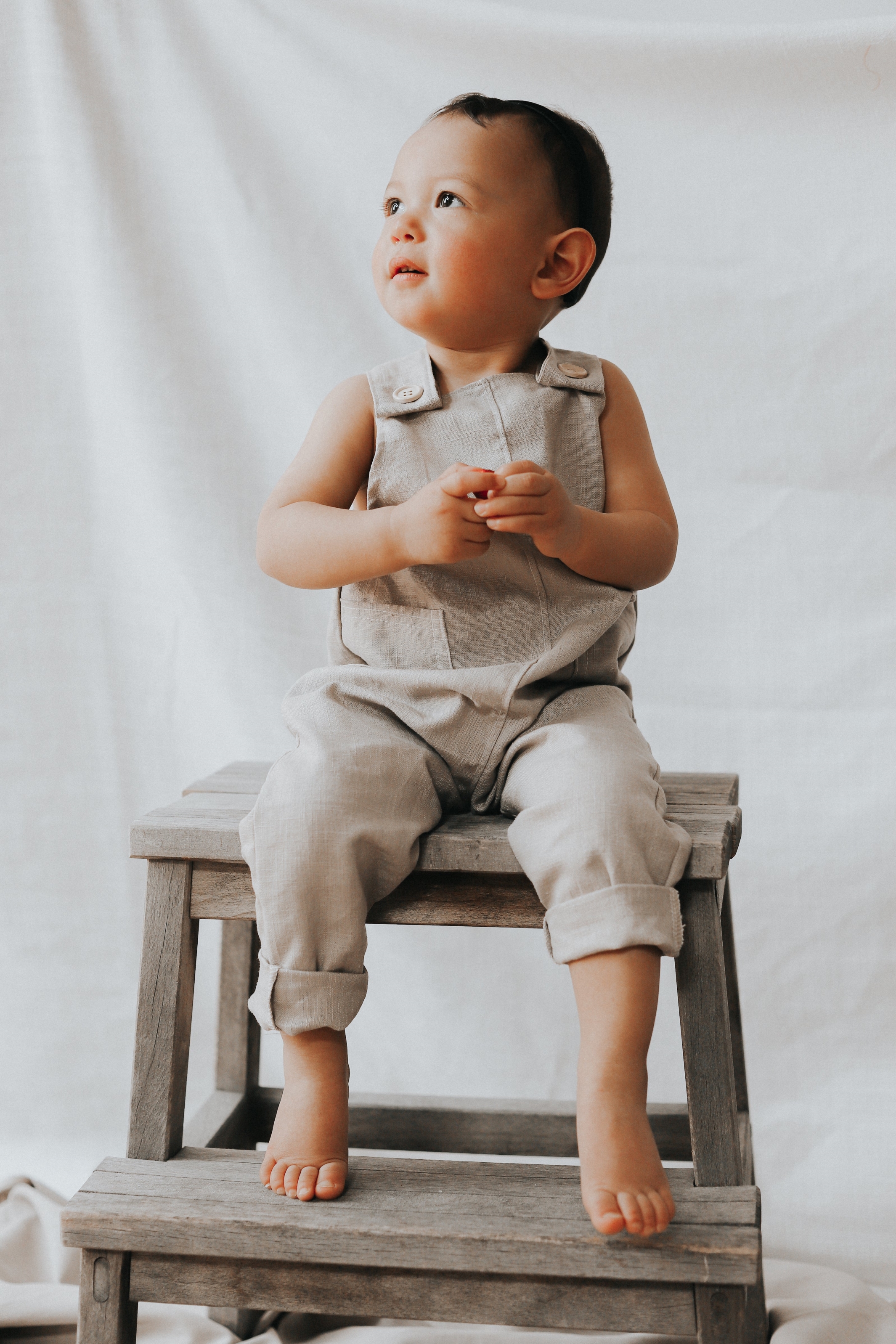 First Adventures  Tuinbroek De Sam Beige