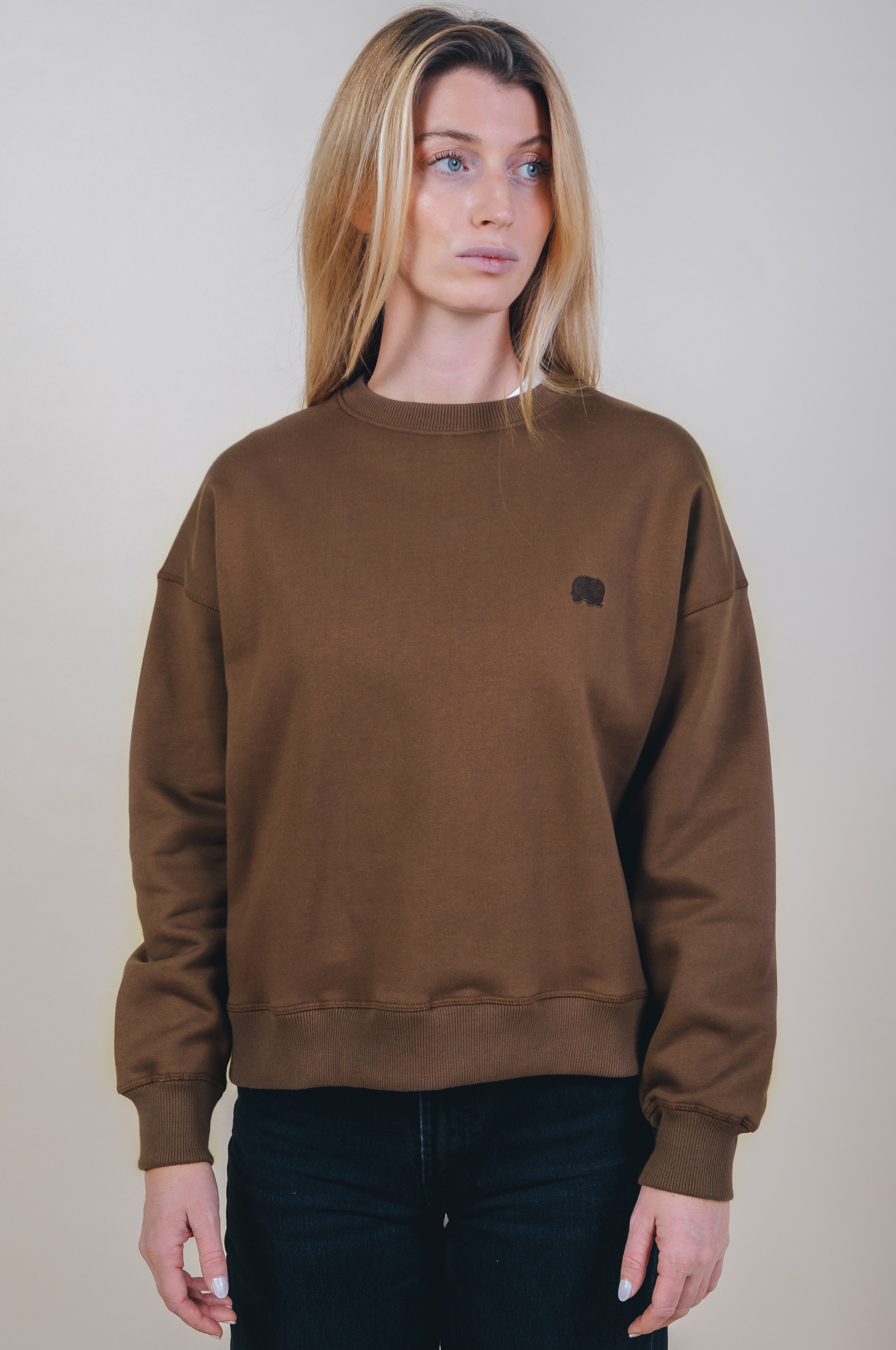 Trendsplant  Trui Oversized Essential Cocoa Brown