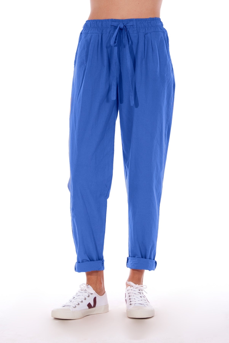 RAVENS VIEW IBIZA  Broek Santorini Klein Blauw
