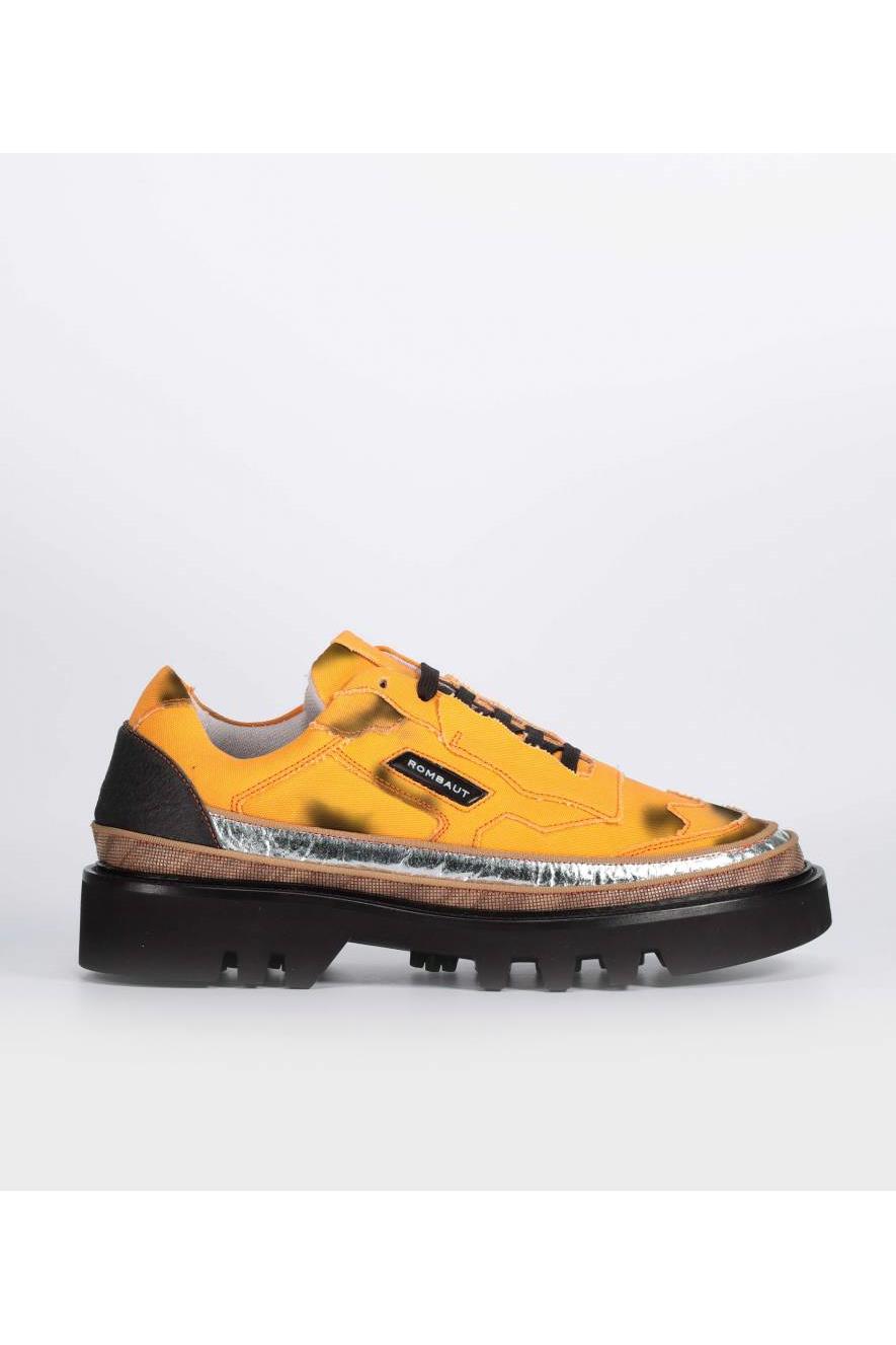 Rombaut mannen vegan Sneakers Protect Hybrid Oranje