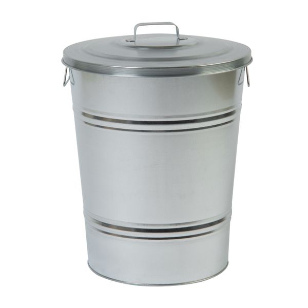 Vuilnisemmer taps, zink, 75 l