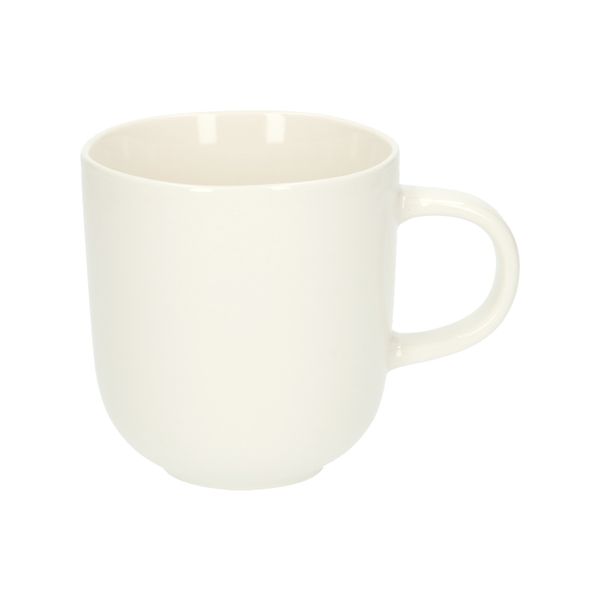 Theemok, organisch, porselein, wit, Ø 9 cm