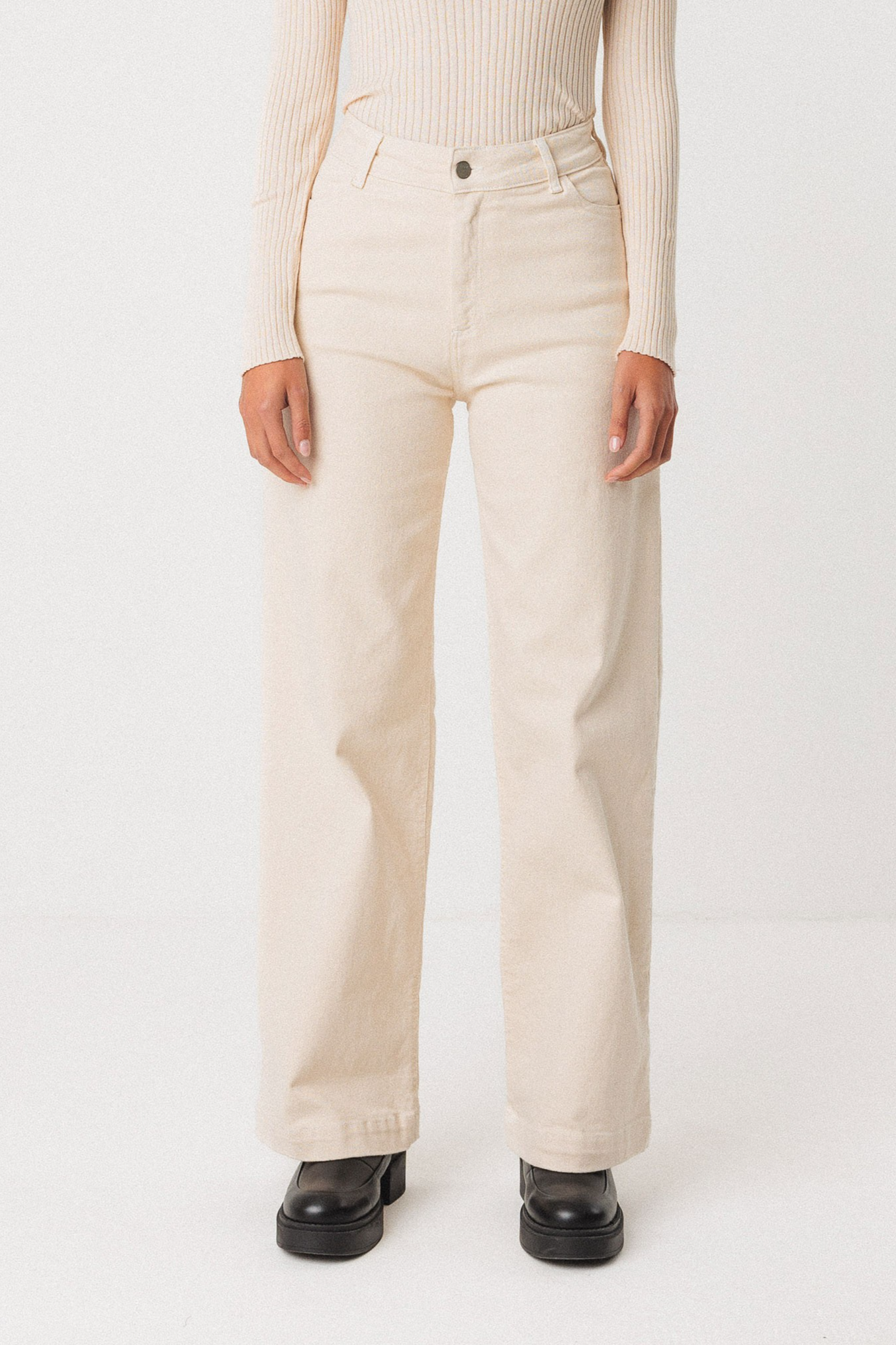SKFK  Broek Ainhize Beige
