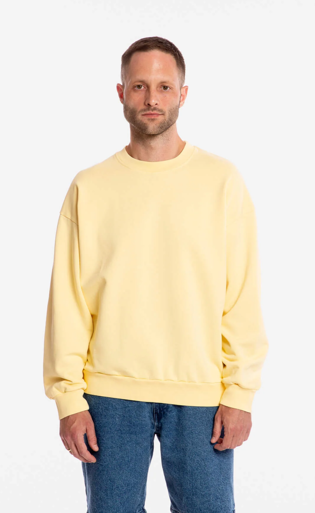 MATONA mannen vegan Vanillekleurige Sweatshirt