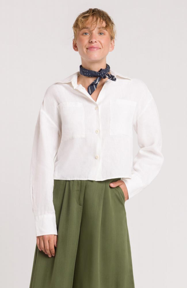 Kings of Indigo  Blouse Quinn White