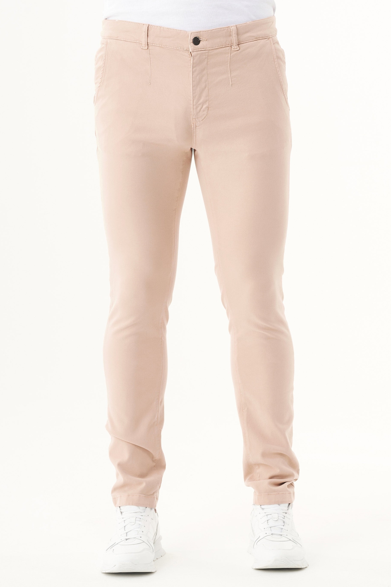 ORGANICATION mannen vegan Broek Tencel Beige