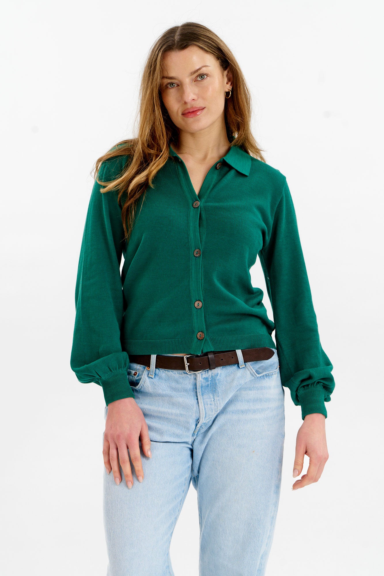 KOMODO  Cardigan Nani Green