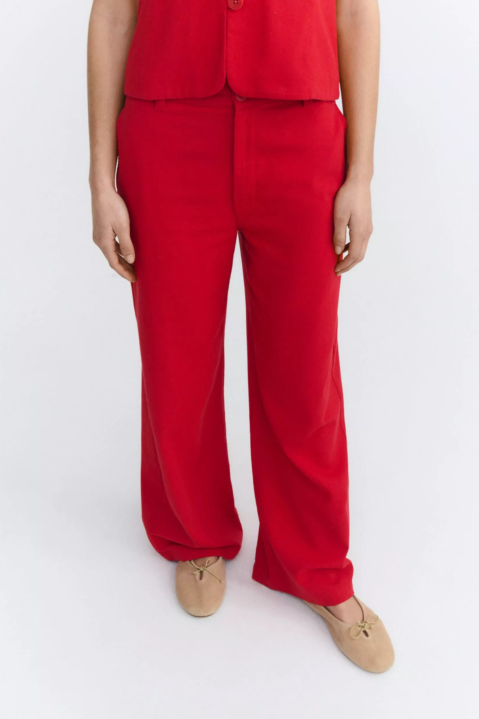 Thinking MU  Broek Karina Cavel Rood
