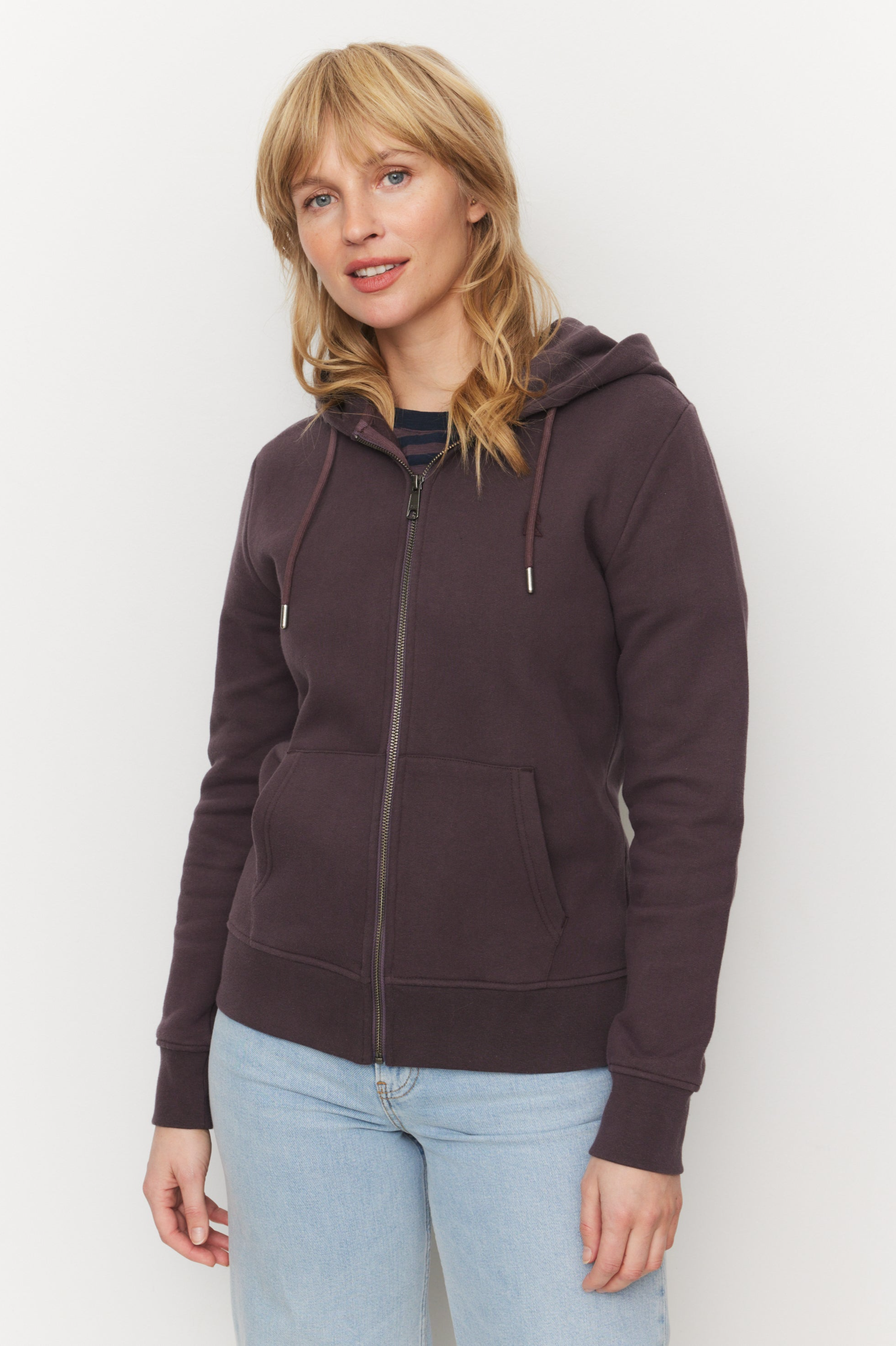 Recolution  Sweatjack Dahlia Donkere Druif