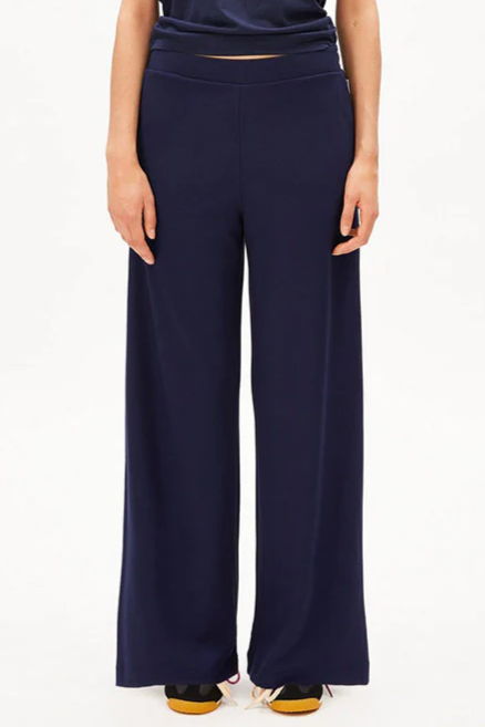 ARMEDANGELS  Broek Himaari Getint Marineblauw