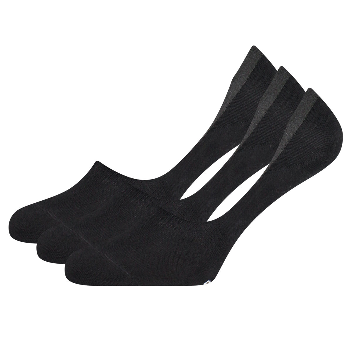 Invisible sokken Mika (3-pack) - Zwart