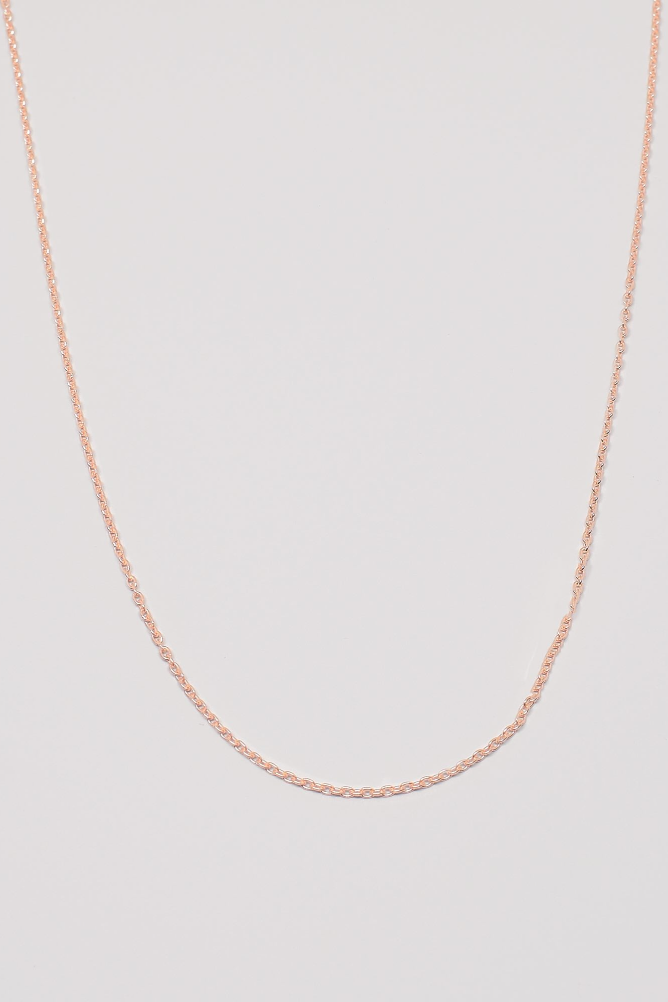 fejn Dames Ketting Roségoud